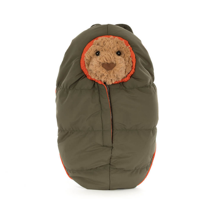 jellycat Bartholomew Bear Hiking Outfit