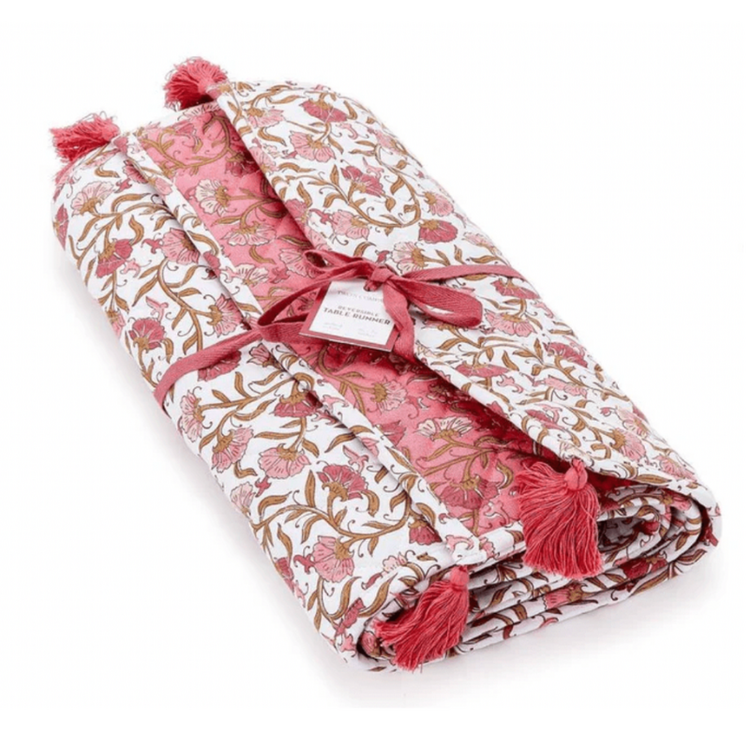Two's Company Autumn Blush table Runner 16"x72"