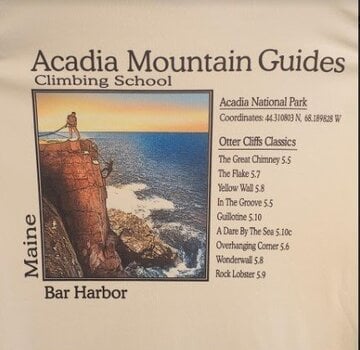 American Backcountry Acadia National Park Otter Cliffs Solar Microfiber Short Sleeve T-Shirt