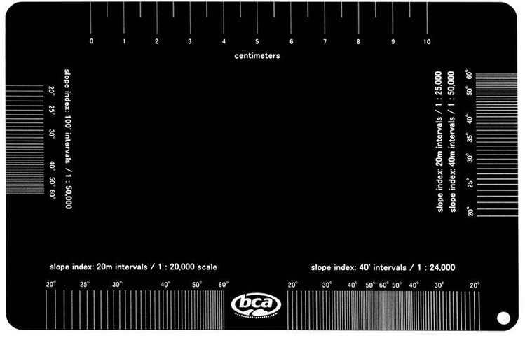 Backcountry Access Aluminum Crystal Card