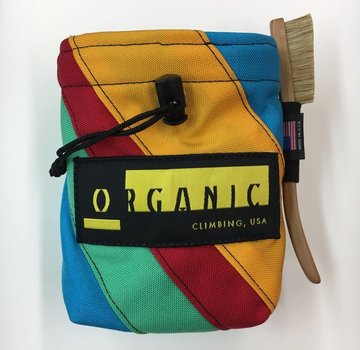 Organic Climbing Large Chalk Bag with Belt-Assorted Colors