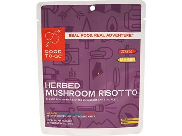 Good To-Go Mushroom Risotto Dehydrated Meal