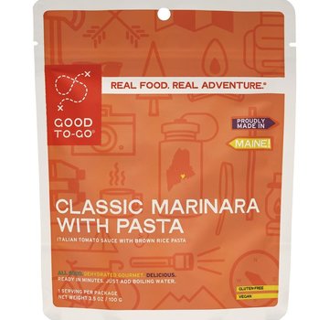 Good To-Go Classic Marinara With Penne Dehydrated Meal