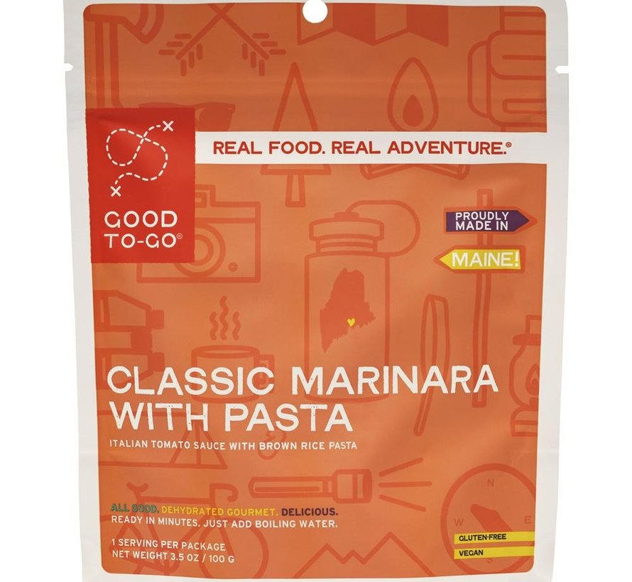 Classic Marinara With Penne Dehydrated Meal