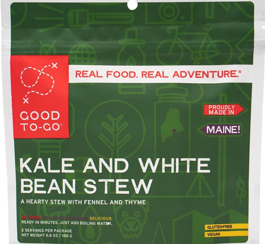 Kale and White Bean Stew Dehydrated Meal