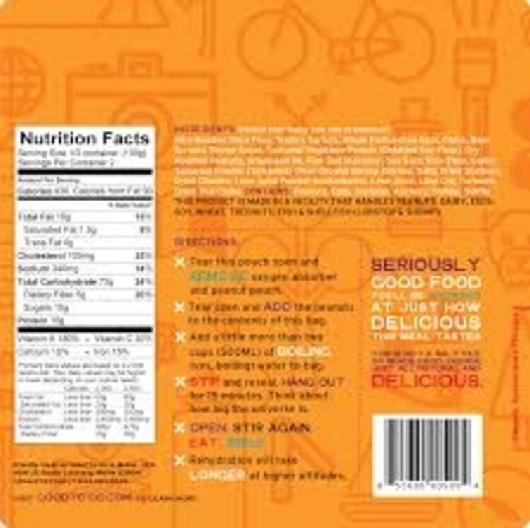 Good To-Go Pad Thai Dehydrated Meal