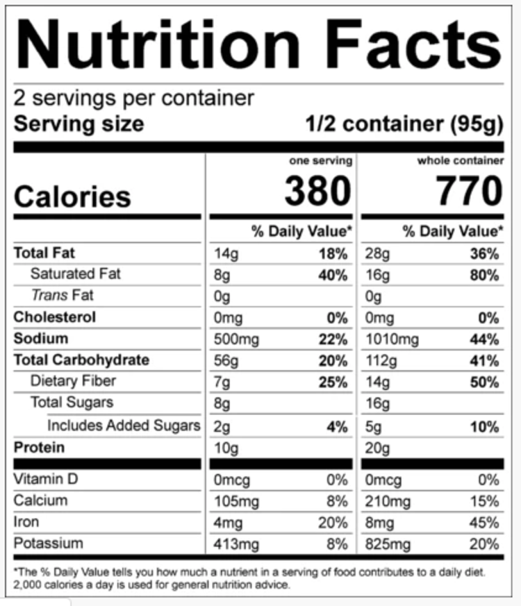 Good To-Go Thai Curry Dehydrated Meal