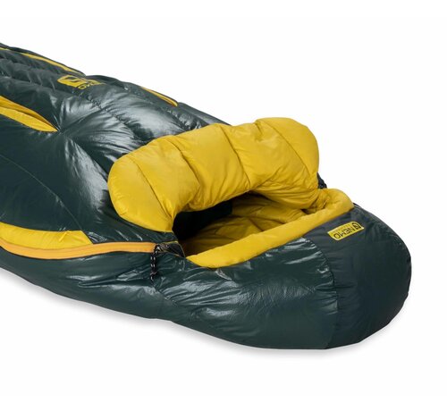 NEMO Equipment Inc. Riff 30 Sleeping Bag 30 Degree Down Blaze Deep Water Long