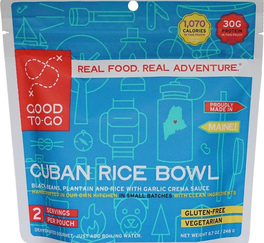 Cuban Rice Bowl Dehydrated Meal