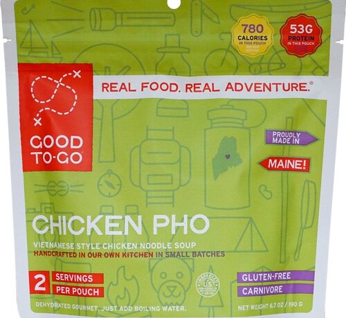 Good To-Go Chicken Pho Dehydrated Meal