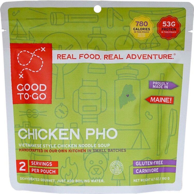 Good To-Go Chicken Pho Dehydrated Meal