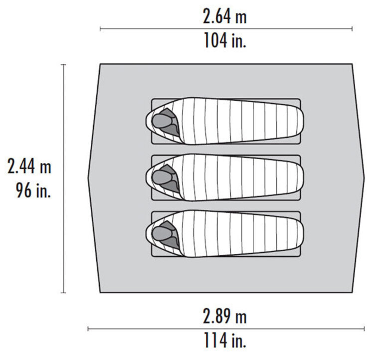 MSR Thru-Hiker Wing Shelter