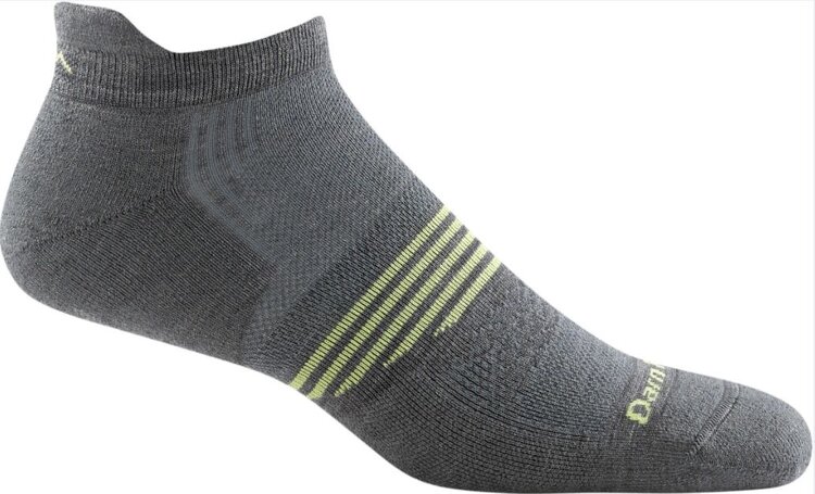Darn Tough Vermont Men's Element No Show Tab Lightweight with Cushion Socks