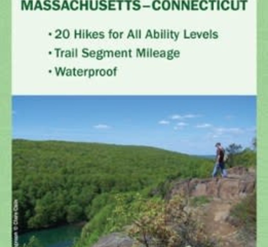 AMC New England Trail Map & Guide: Massachusetts-Connecticut