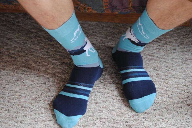 Locale Outdoors Alpenglow Moose Mid Sock- O/S