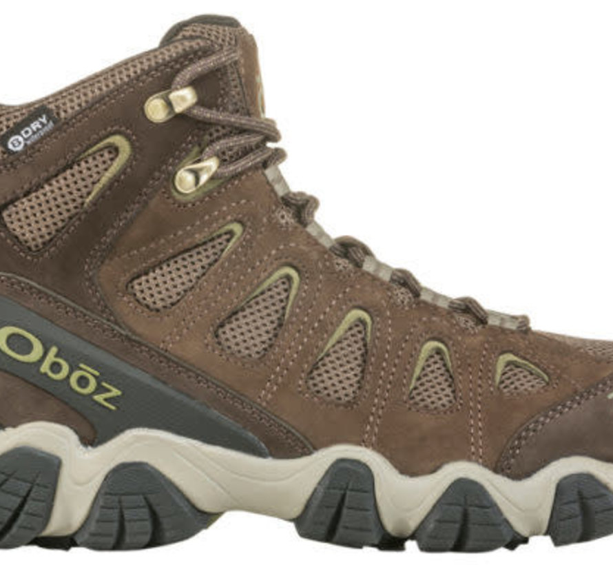 UMBER BROWN OBOZ MENS SAWTOOTH MID BDRY HIKING BOOT 