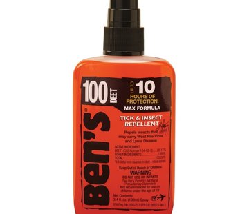 Ben's Ben's 100 Tick and Insect Repellent 3.4oz Pump (uncarded)