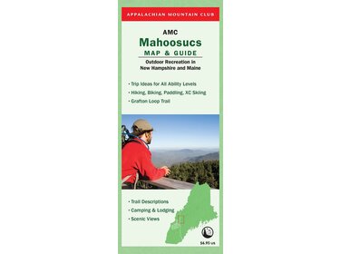 Appalachian Mountain Club AMC Mahoosucs Map & Guide