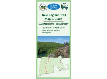 Appalachian Mountain Club AMC New England Trail Map & Guide: Massachusetts-Connecticut