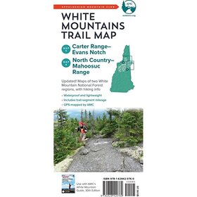 Appalachian Mountain Club AMC White Mountains Trail Maps 5–6: Carter Range–Evans Notch and North Country–Mahoosuc