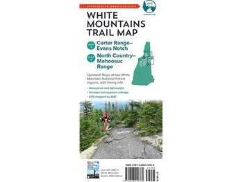 Appalachian Mountain Club AMC White Mountains Trail Maps 5–6: Carter Range–Evans Notch and North Country–Mahoosuc