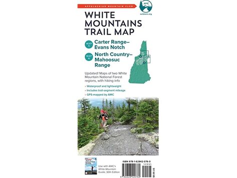Appalachian Mountain Club AMC White Mountains Trail Maps 5–6: Carter Range–Evans Notch and North Country–Mahoosuc