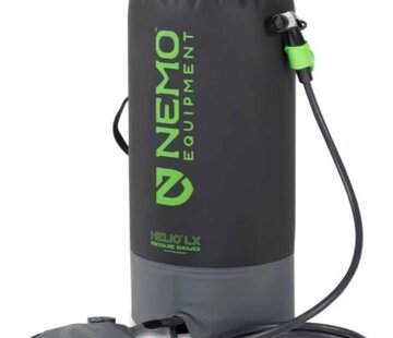 Nemo Helio LX Pressure Shower (Black/Apple Green)