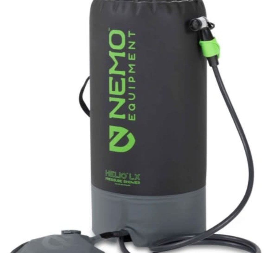 Helio LX Pressure Shower (Black/Apple Green)