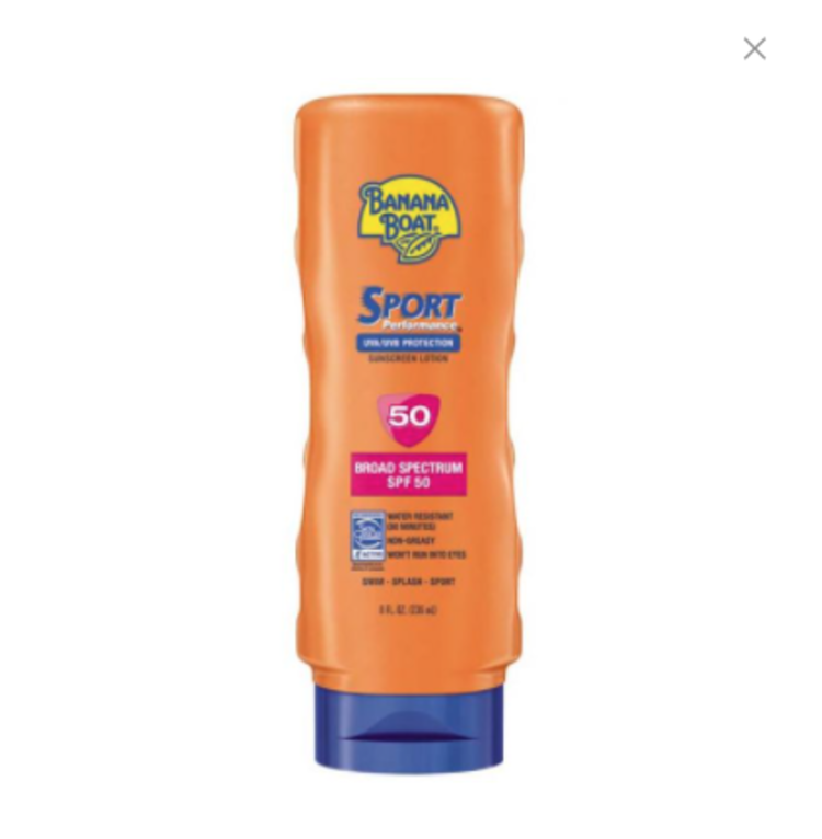 Banana Boat Banana Boat Sport Lotion SPF 50 8 oz