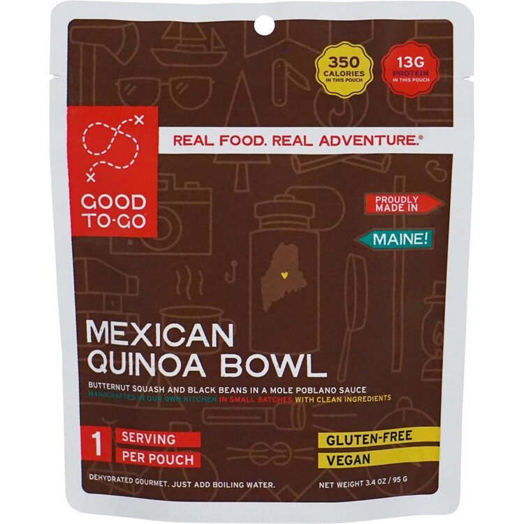 Good To-Go Mexican Quinoa Dehydrated Meal