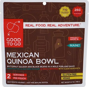 Good To-Go Mexican Quinoa Dehydrated Meal