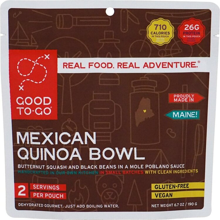 Good To-Go Mexican Quinoa Dehydrated Meal
