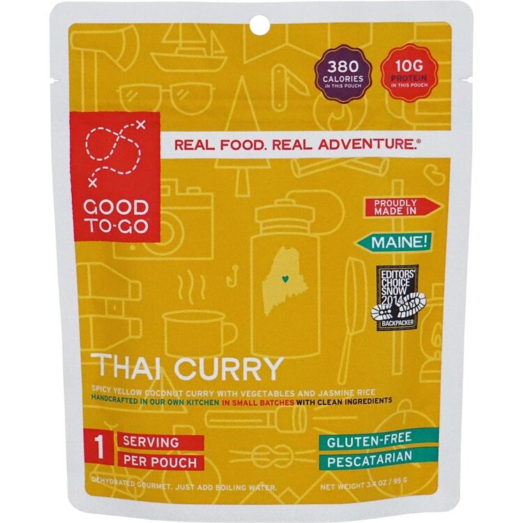 Good To-Go Thai Curry Dehydrated Meal
