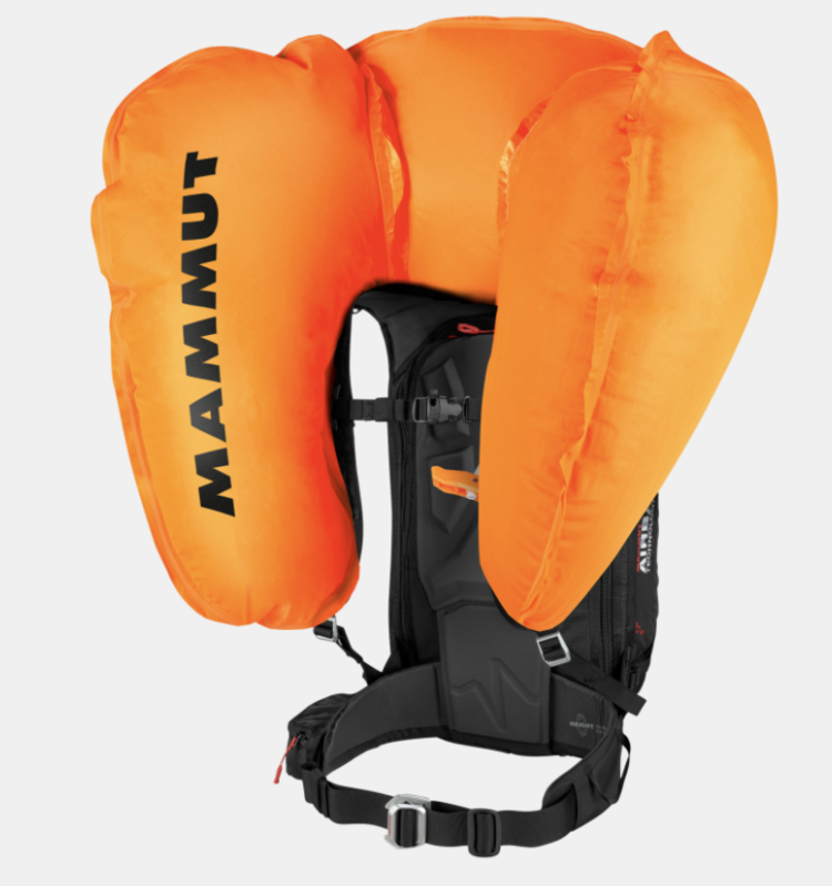 Mammut Pro Protection Airbag 3.0 Black-Vibrant Orange 35 L