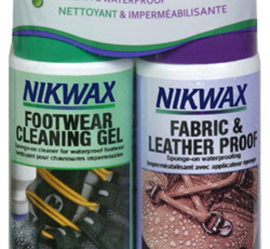 Waterproofing Wax for Leather Liquid Duo-Pack 4.2 oz Footwear Waterproofing