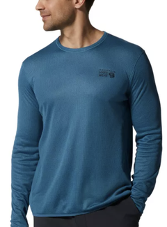 Mountain Hardwear Men's Airmesh Long Sleeve Crew Shirt