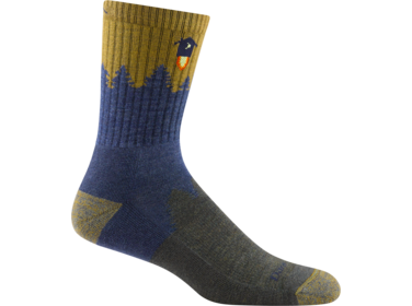 Darn Tough Vermont Men's Number 2 Micro Crew Midweight  Cushion Sock