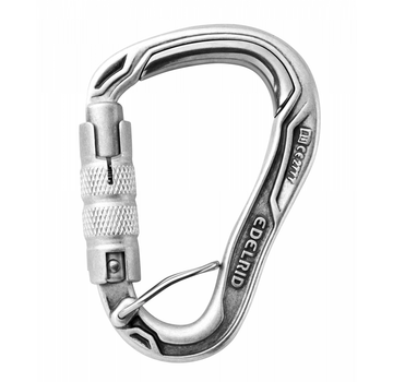 Edelrid HMS Bulletproof Screw FG Carabiner, non-anodized eco