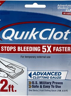 Adventure Medical Kits QuikClot Gauze 3" x 2'