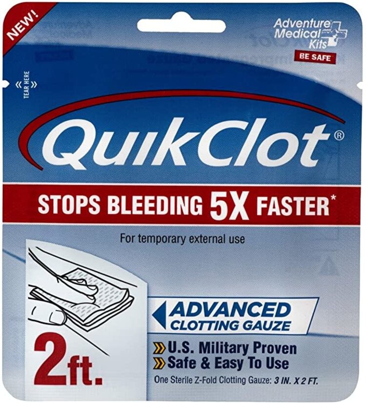 Adventure Medical Kits QuikClot Gauze 3" x 2'
