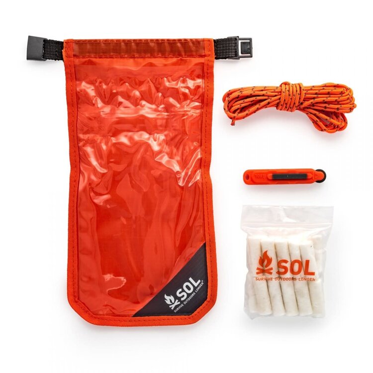SOL Survive Outdoors Longer Fire Lite Kit in Dry Bag