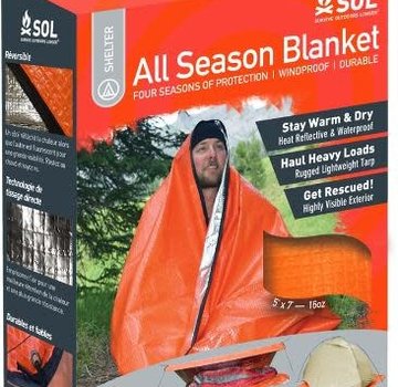 SOL Survive Outdoors Longer All Season Blanket