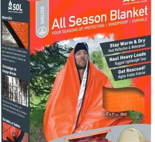SOL Survive Outdoors Longer All Season Blanket