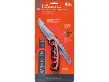 SOL Survive Outdoors Longer Stoke Pivot Knife & Saw