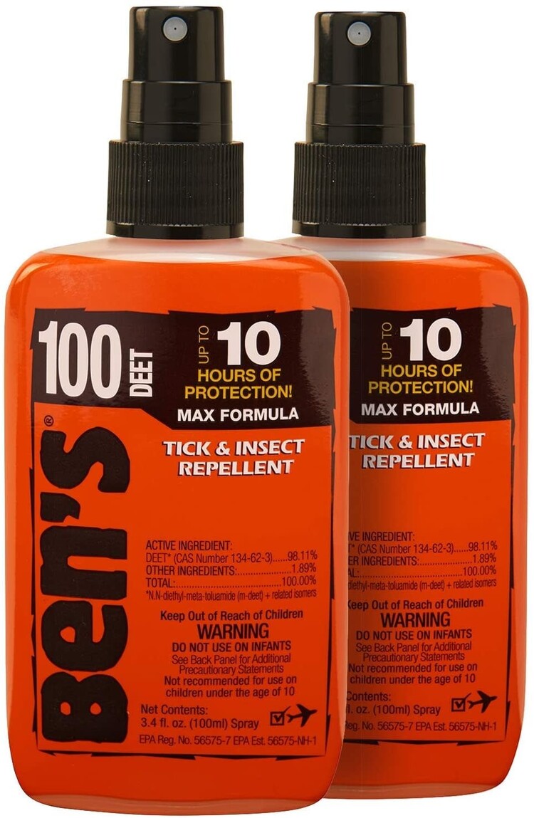 Ben's Ben's 100 Tick and Insect Repellent 3.4oz Pump Carded
