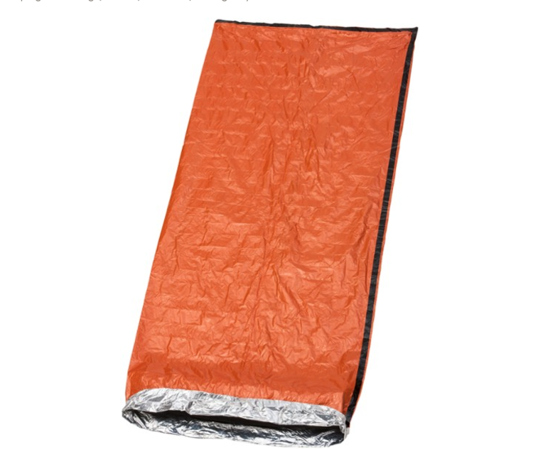 SOL Survive Outdoors Longer Emergency Bivvy w/ Rescue Whistle & Tinder Cord