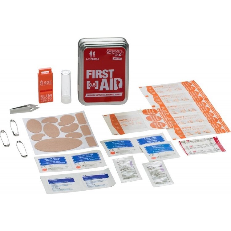 Adventure Medical Kits First Aid, 0.5 Medical Tin