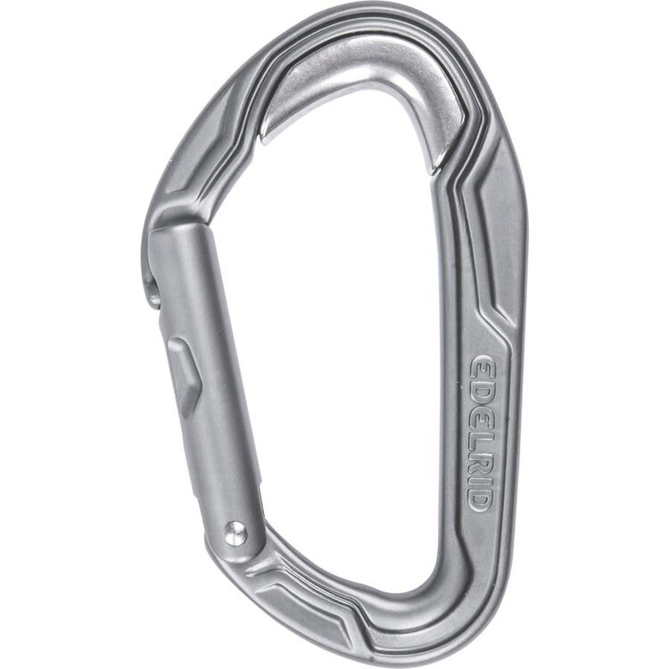 Edelrid Bulletproof Straight Carabiner, Slate