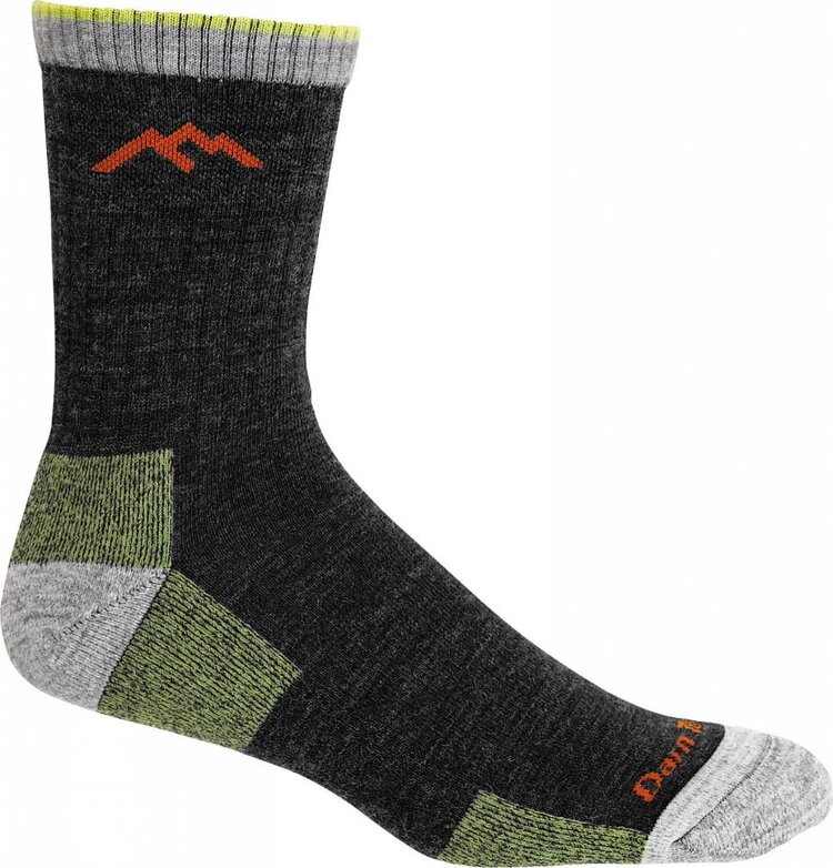 Darn Tough Vermont Men's Hiker Micro Crew  Midweight Cushion Sock