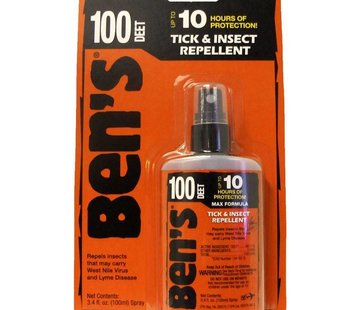 Ben's Ben's 100 Tick and Insect Repellent 3.4oz Pump Carded